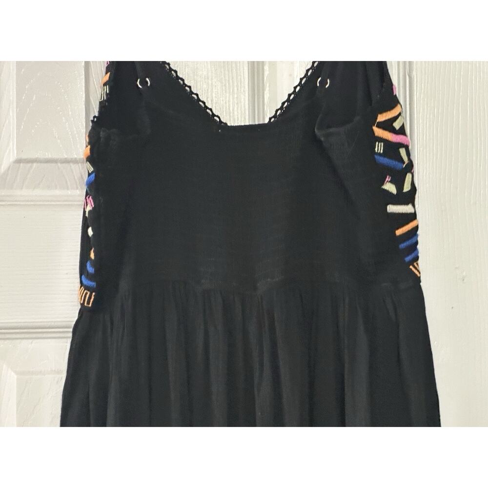 Women’s Jumpsuit Fab’rik Size S Black Palazzo Pants Leg Wide Leg One Piece - Picture 12 of 16